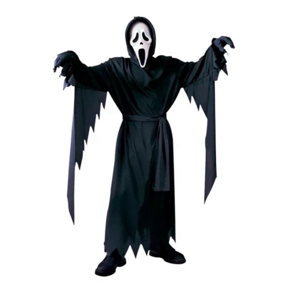 Ghost Face / Scream Halloween Costume Spirit Childrens Size L 12/14